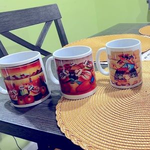 Beautiful mugs with traditional Peruvian designs exported from Lima, Peru!
